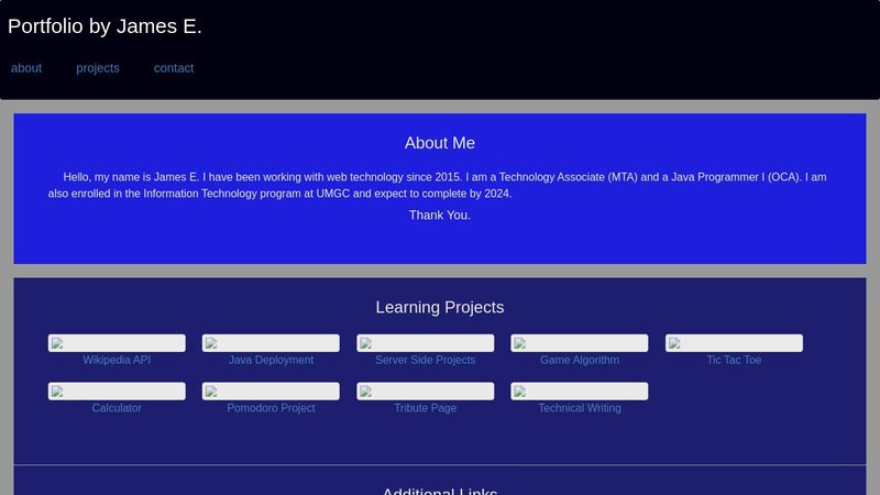 CodePen - Portfolio image.