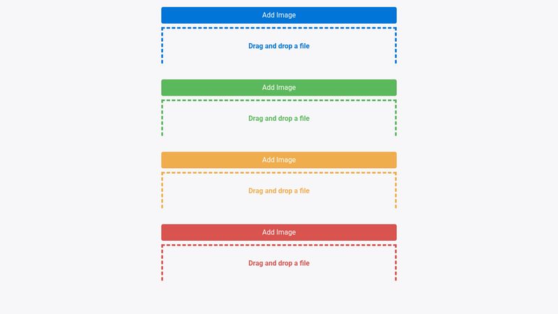 drag and drop input file in bootstrap 5