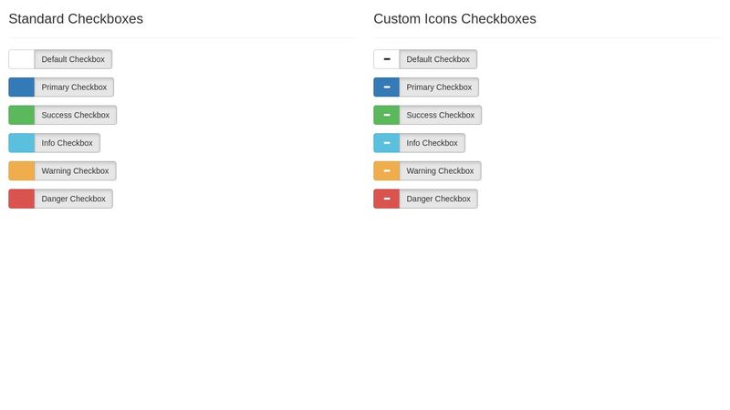 Simple CSS Checkboxes with Font Awesome