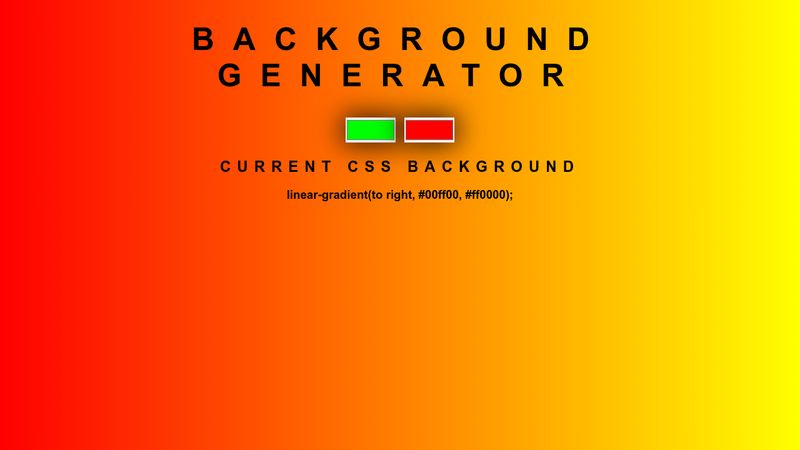 Color Generator Codepen