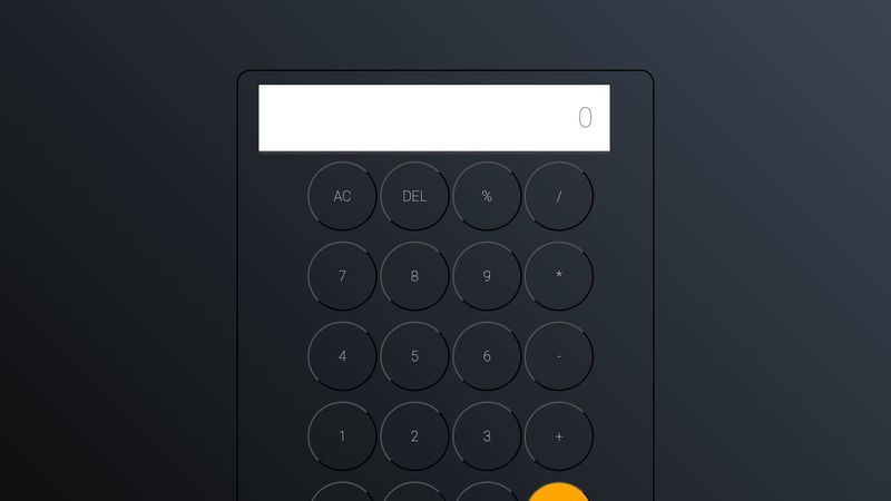 Calculator using javaScript