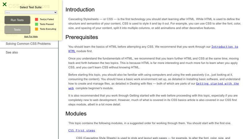 CSS Documentation