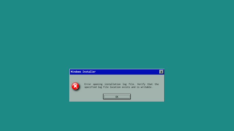 windows 95 error box