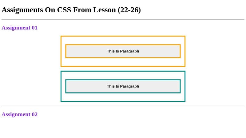 CSS 22 ~ 26