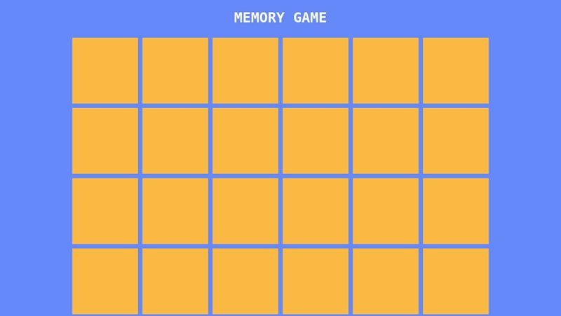 Memory Game | JS