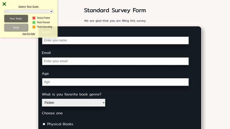 Survey Form