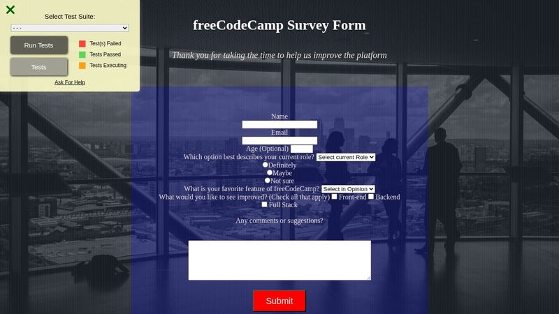 Html Css Form