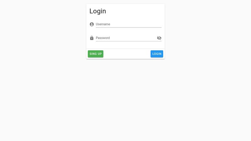 Vuetify Login Form
