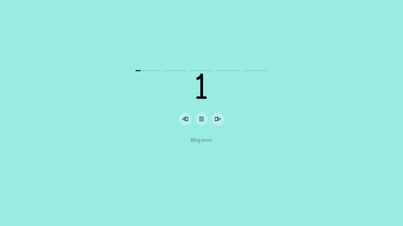 Autoplay carousel without JavaScript timers - CSS animations