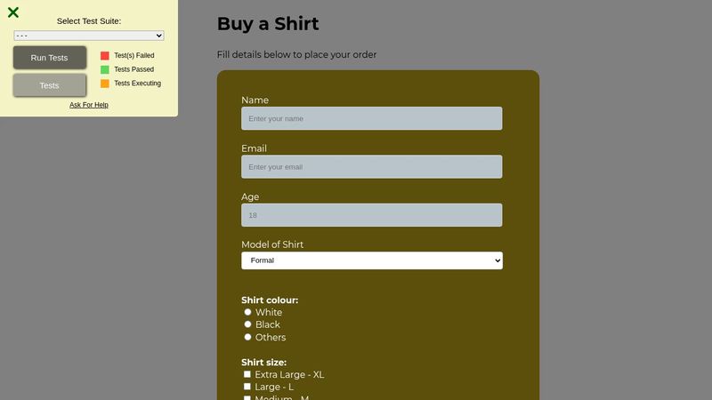 CodePen Home freeCodeCamp - Build a Survey Form (Atik)