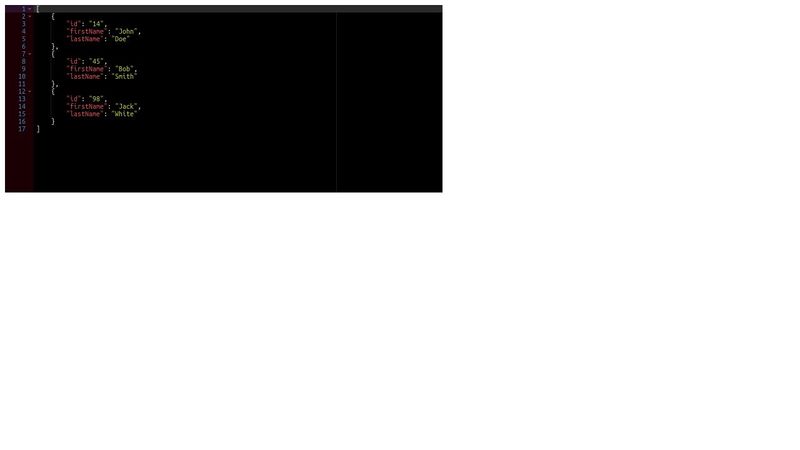 Ace editor + Ajv for Json