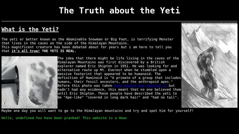 Hoax Website hoax-website