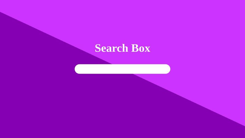 Search Box