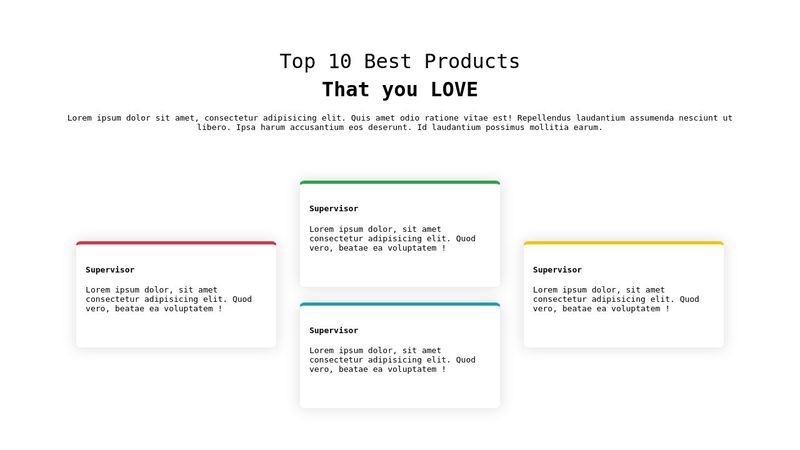 CSS - Flex Card layout 1