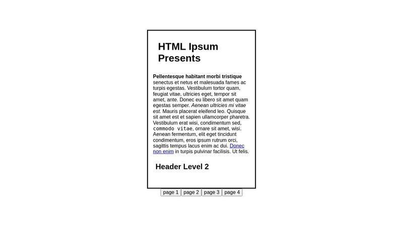 CSS COLUMN -- wrap & overflow example