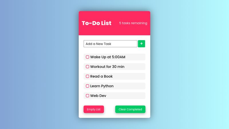 to do list html css codepen