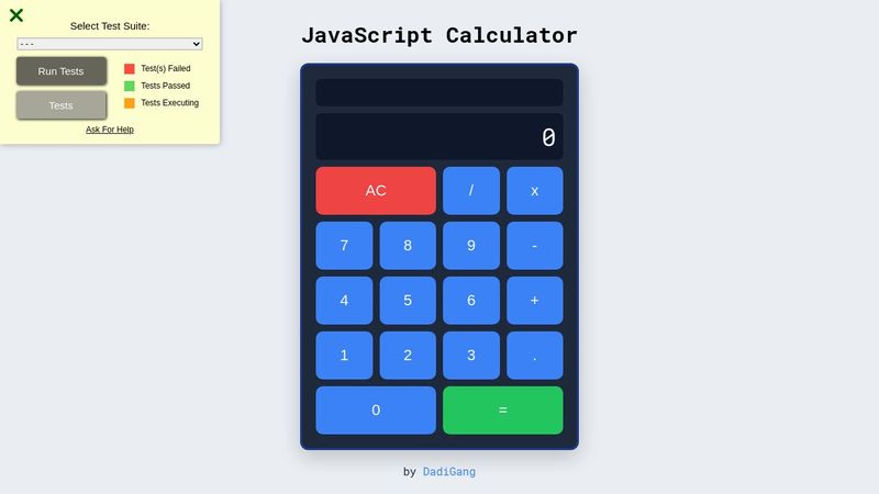JavaScript Calculator