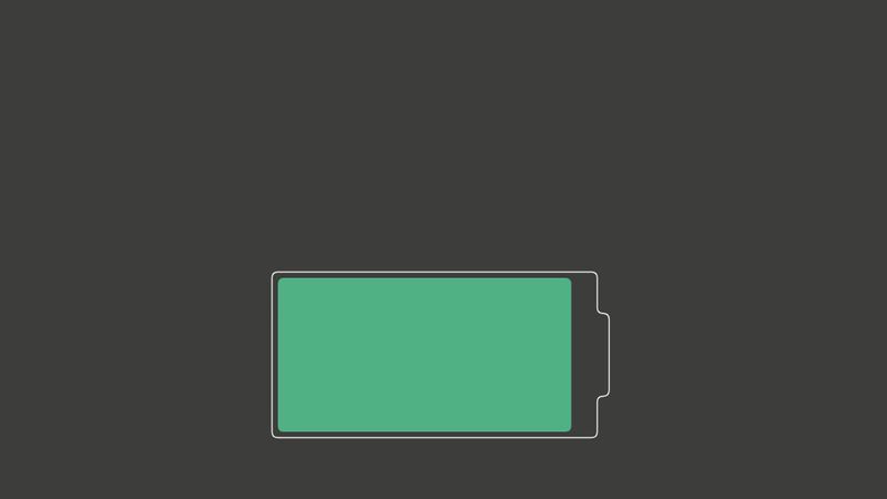 Battery Status CSS Animation