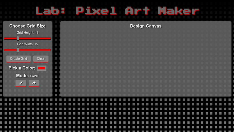 Pixel art maker - The freeCodeCamp Forum