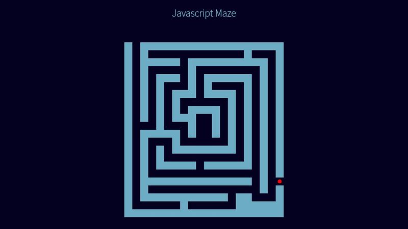 Javascript Maze