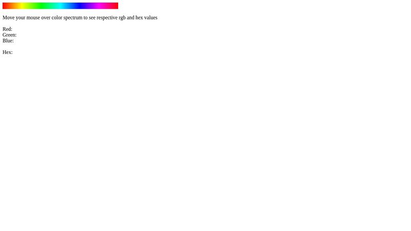 Color Picker - Spectrum