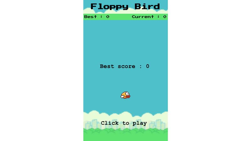 Make Flappy Bird Game Using Human Body Detection Extension in