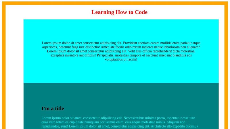 CSS + HTML Practice