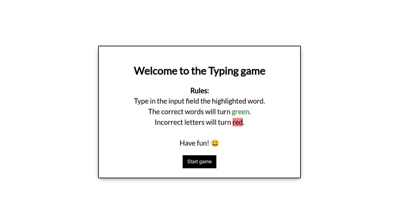 GitHub - tuleism/typeracer: a clone of the popular typing game