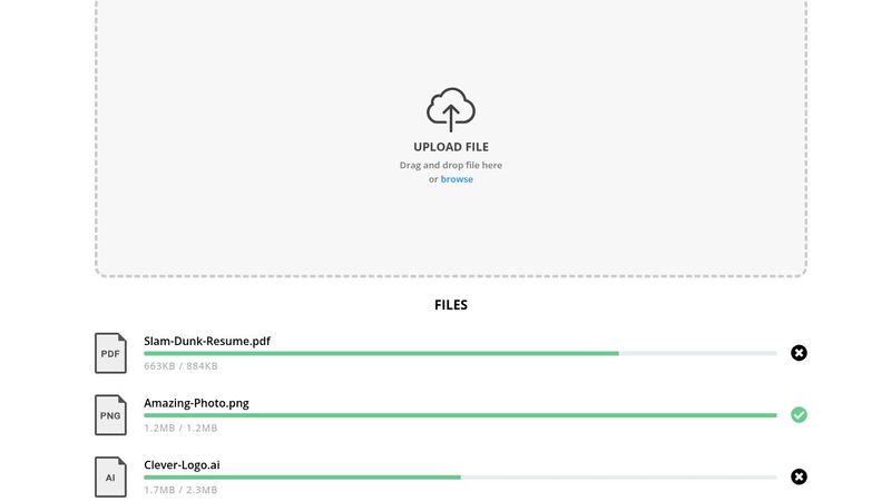 File Upload UI