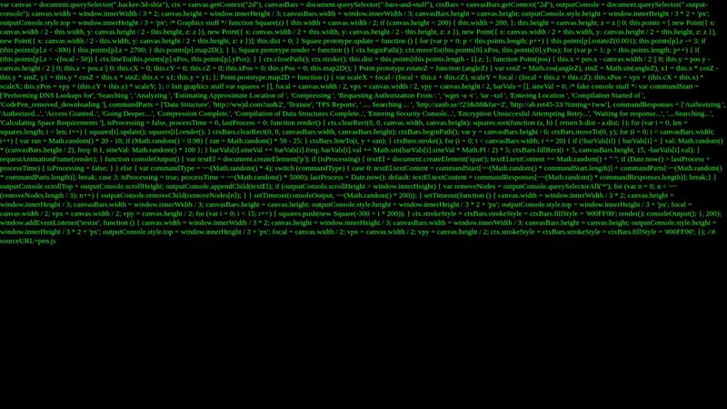 Fake Hacking Program