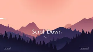 Parallax scroll animation