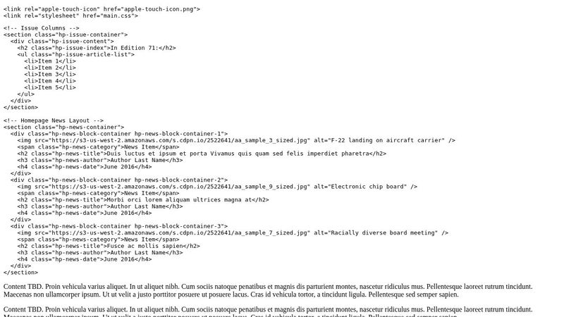 CSS Basics (CSS Experimentation) - Assignment 5 Starter Code