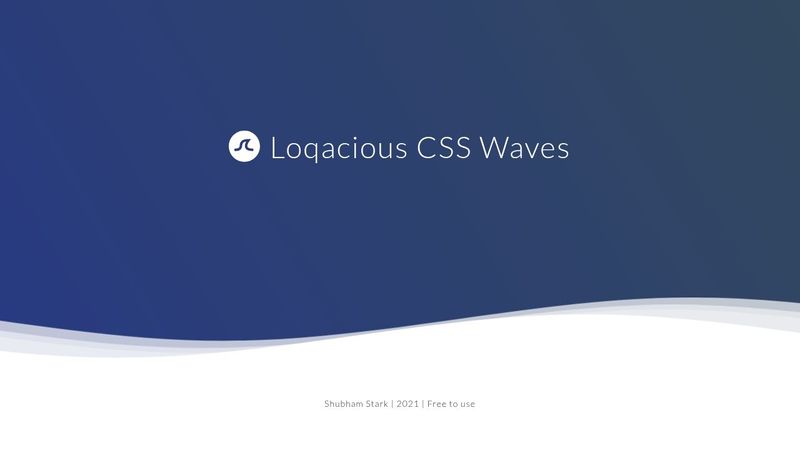 css wave