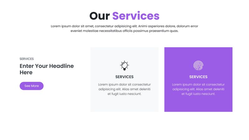 Services Section Bootstrap - 7th