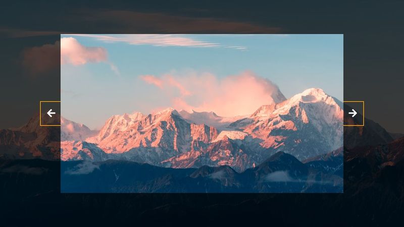 Image Background Slider - HTML, CSS and JAVASCRIPT