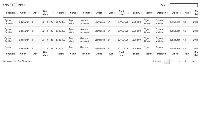 jquery-datatable-example