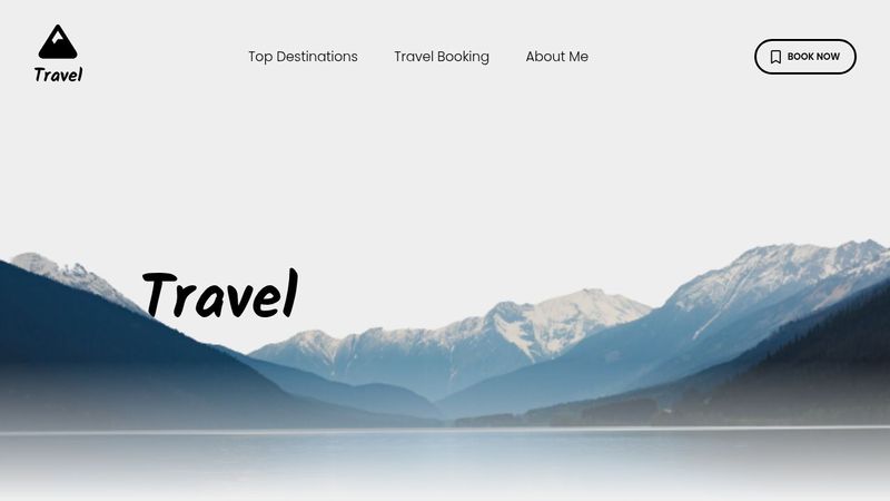 Page travel(HTML,CSS,JS)
