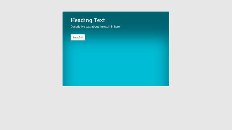 CSS Text Overlay & Button On Image