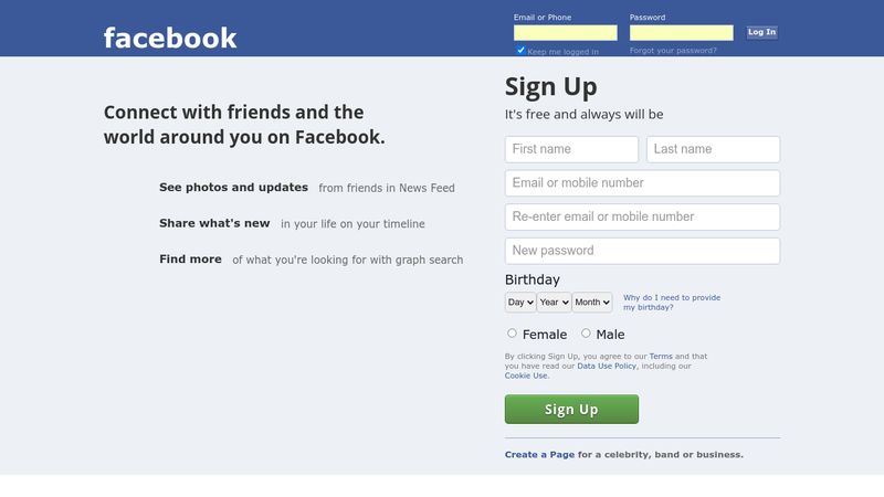 How To Create Facebook Login Page Design Using Only HTML And CSS