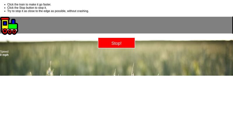 TBE: JS: Train Game