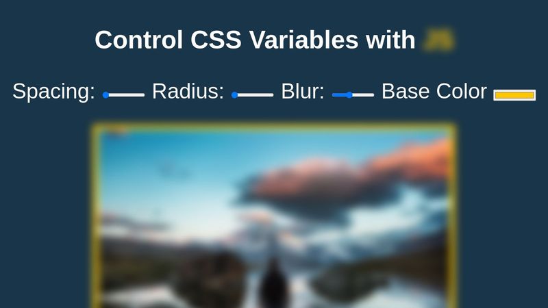 Control Css Variables with JS
