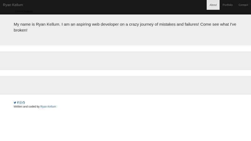 FreeCodeCamp : Build a Personal Portfolio Webpage
