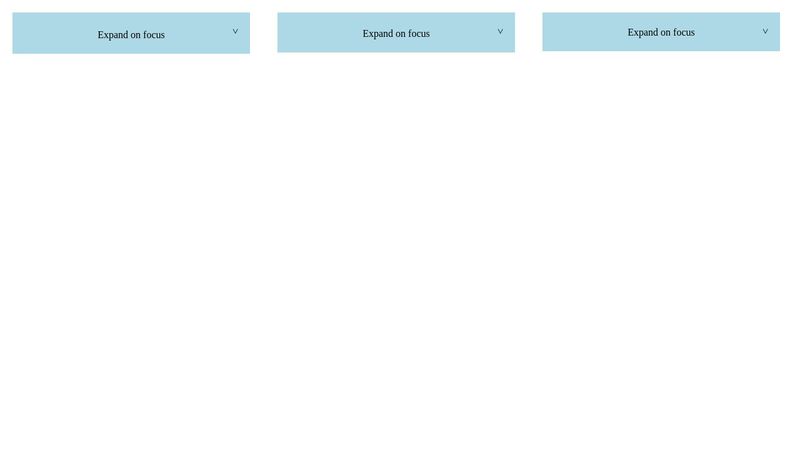 Pure CSS expandable text block