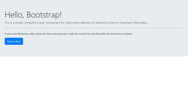 bootstrap e1