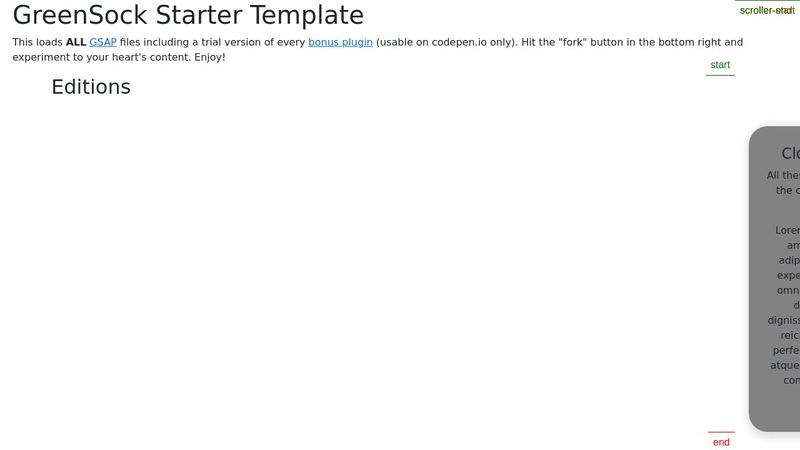 GSAP Starter Template