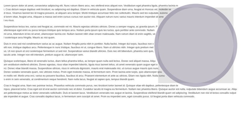CSS Shapes Example - Circle