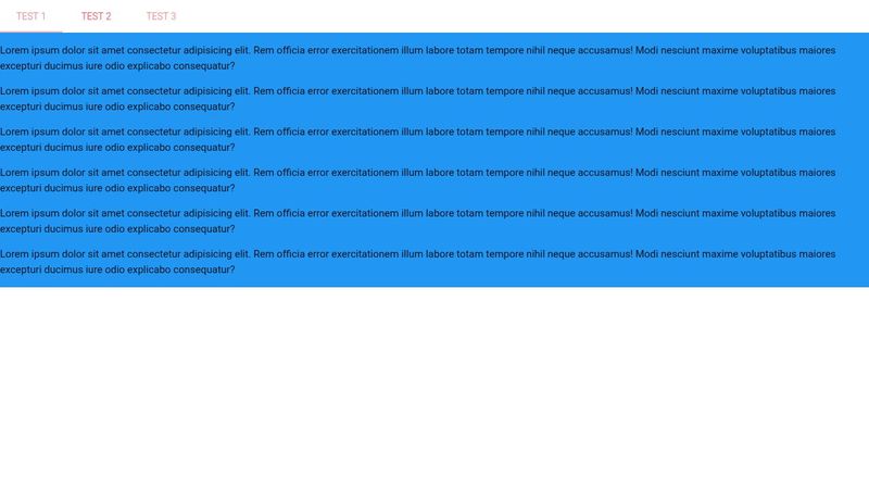 Swipeable Tabs - Materialize CSS