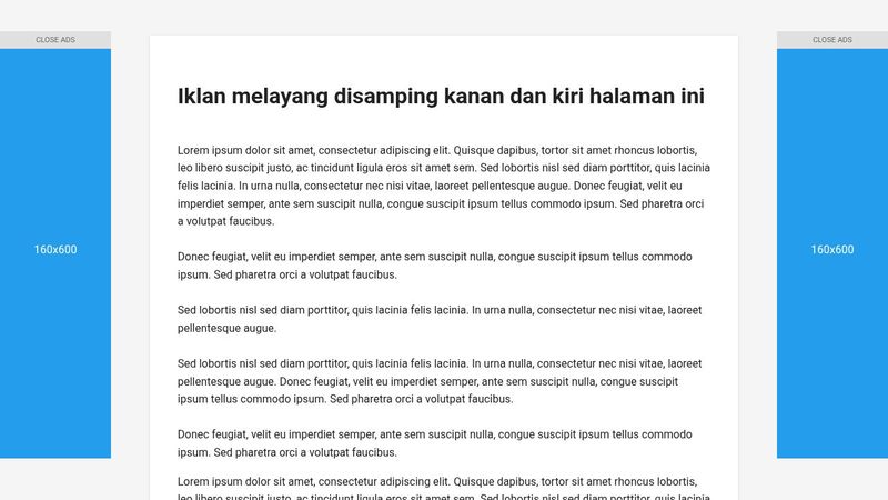 Rahasia Memasang Iklan AdSense Melayang Kiri-Kanan: Panduan Lengkap Optimasi dan Monetisasi