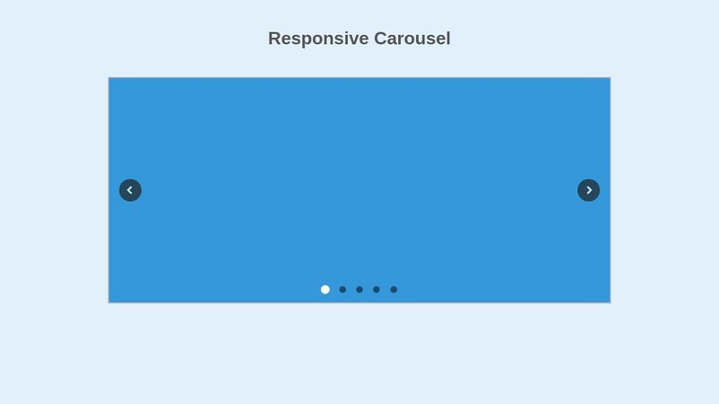 CSS Position - Responsive Carousel - Reference Code