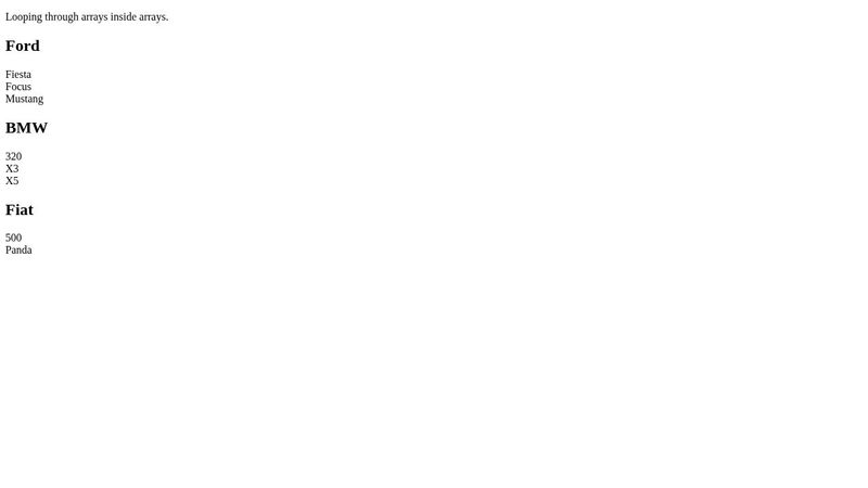 javascript json access array inside array